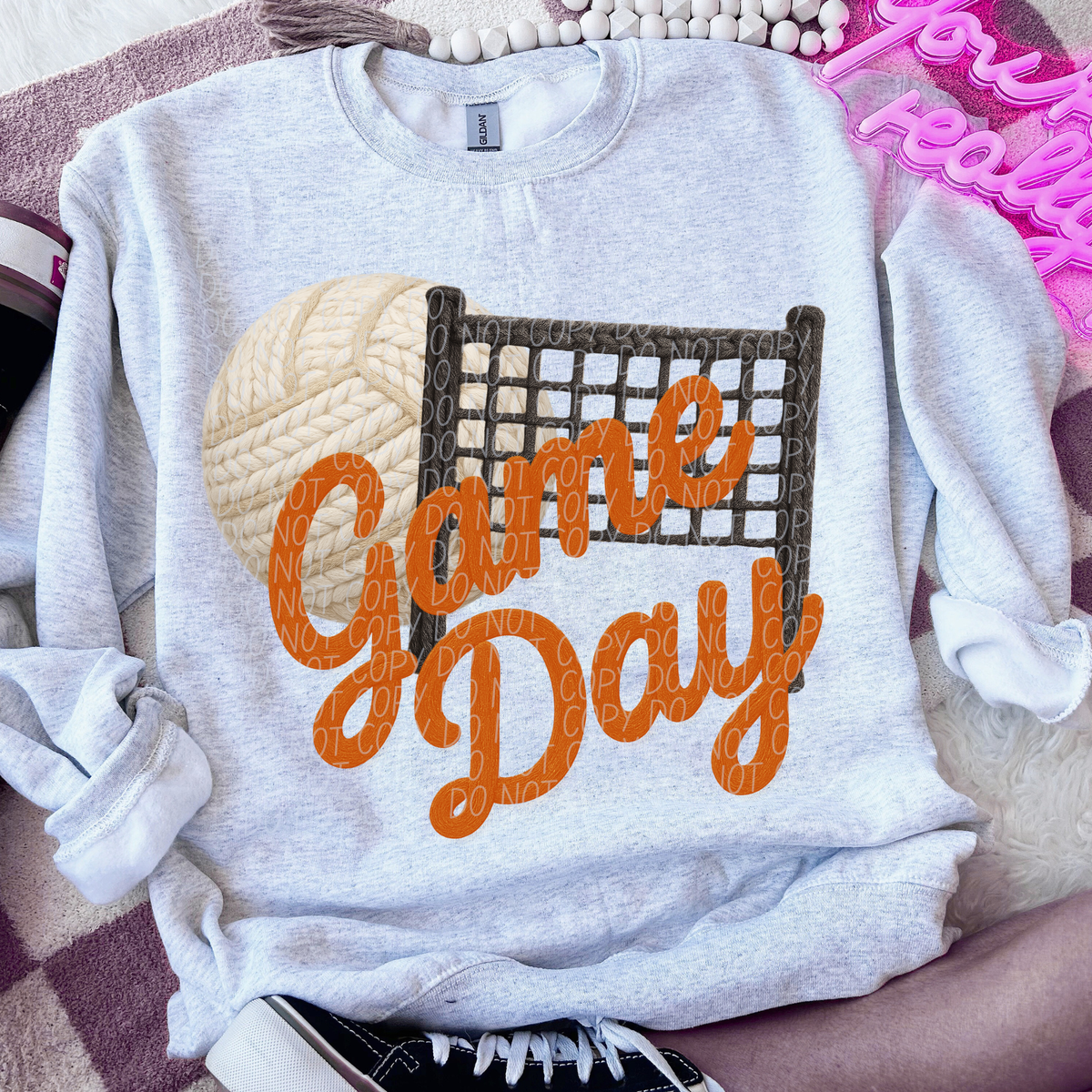 Yarn - Game Day Orange volleyball