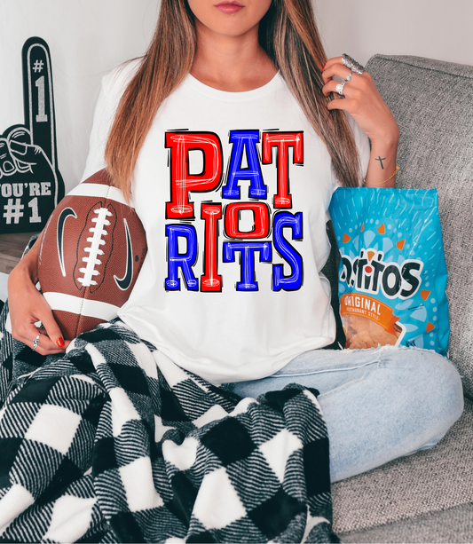 Patriots Red and Blue