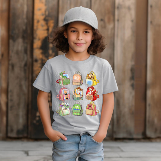 Toy Story Backpack Collage