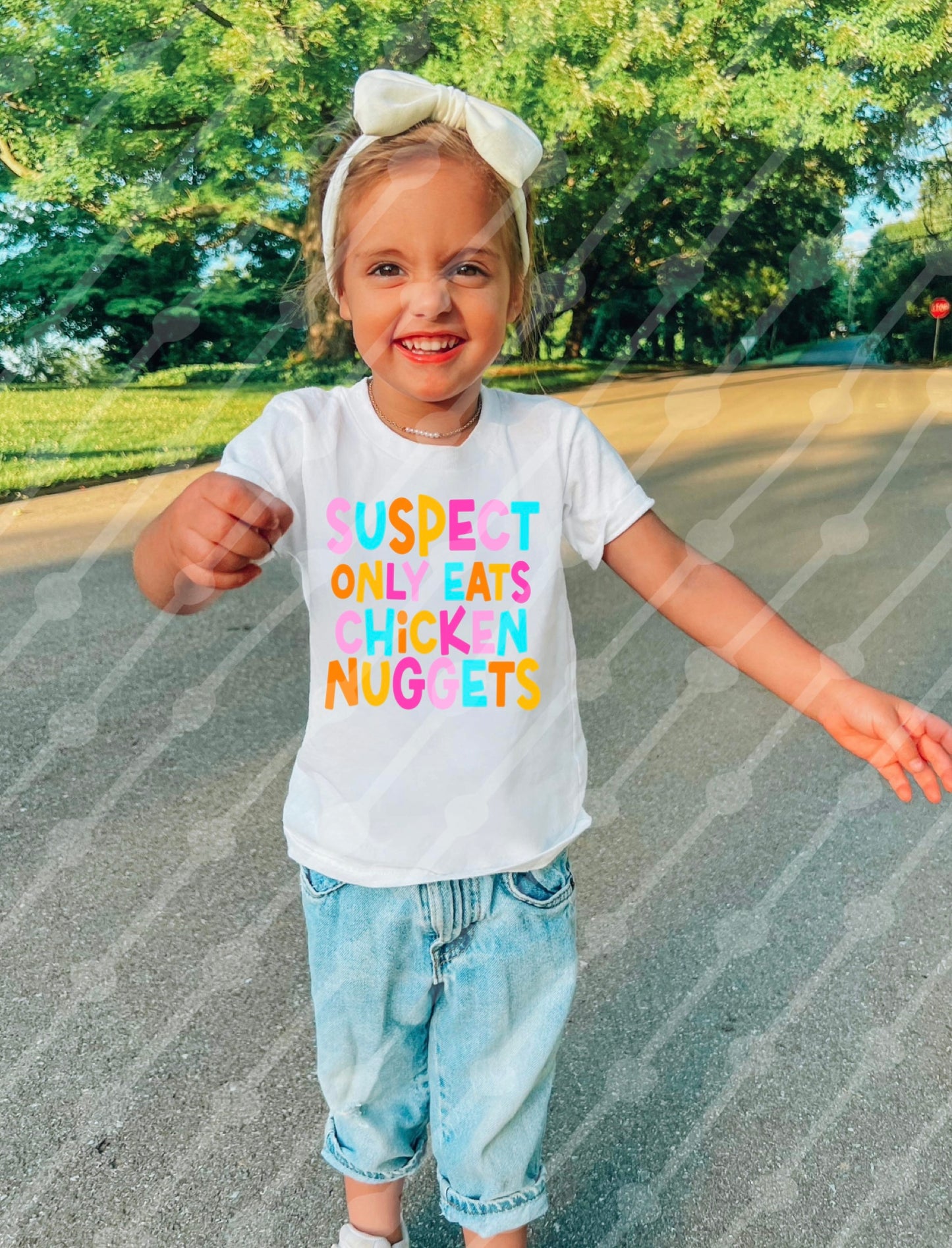 Suspect only eats chicken nuggets