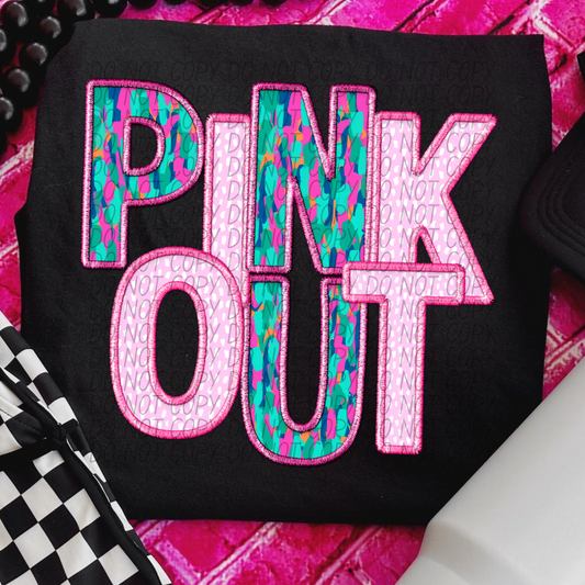 Pink Out Blue Camo And Pink