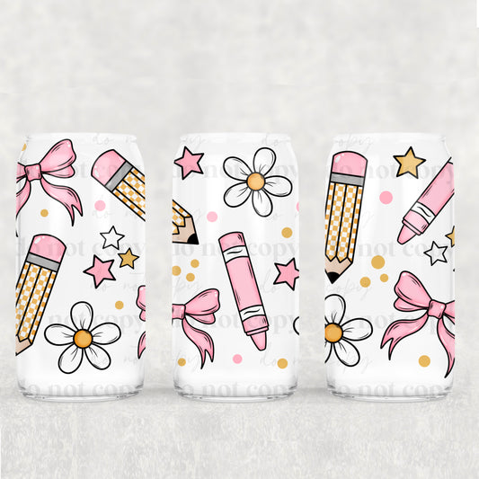 Pink School - UV Libby Wrap