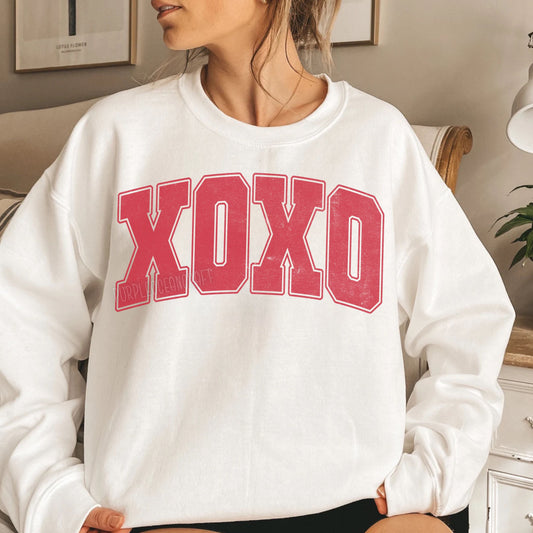 XOXO Distressed- DTF Transfer
