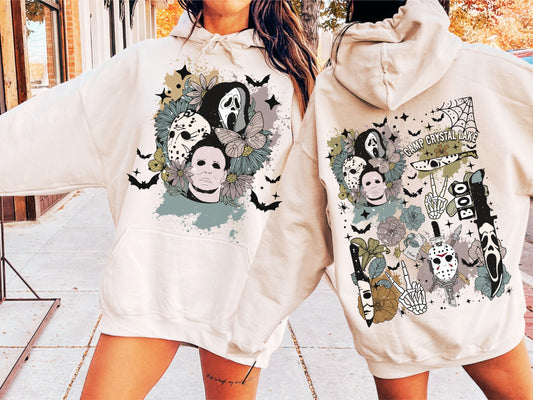 Camp crystal lake, killer collage-back