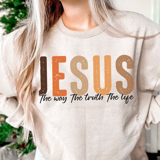 Jesus The Way The Truth The Life -DTF Transfer