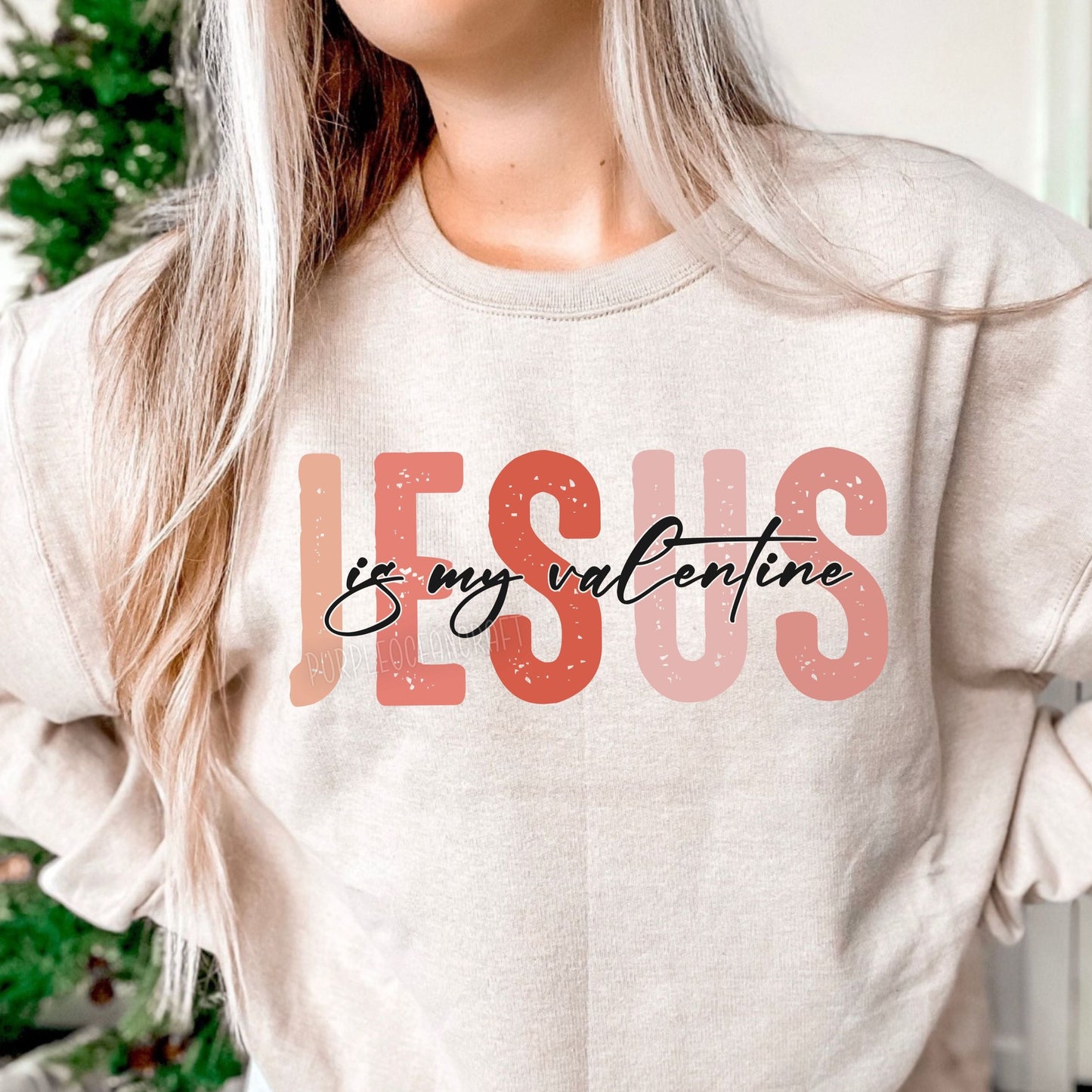 Jesus Is My Valentine- DTF Transfer