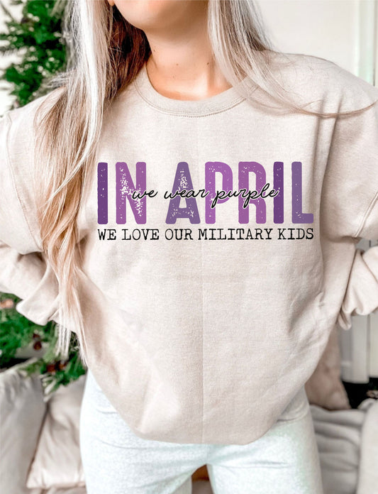 We Wear Purple In April