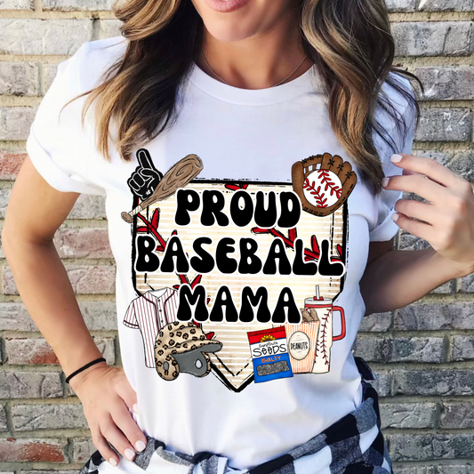 Proud Baseball Mama