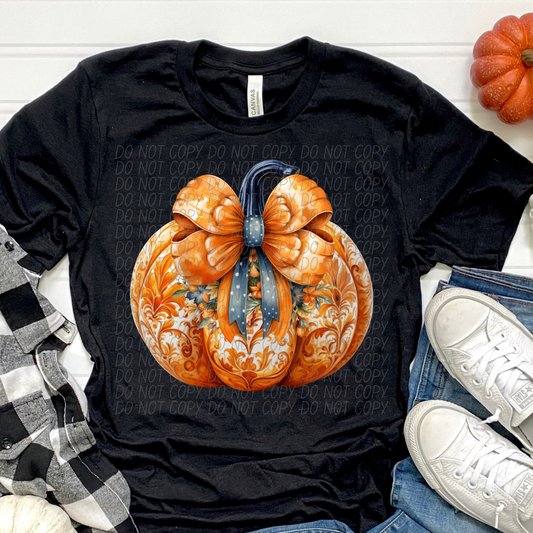 Pumpkin bow