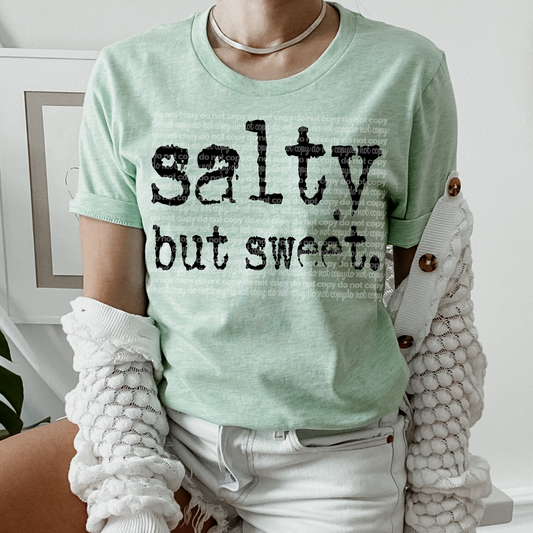 Salty but sweet