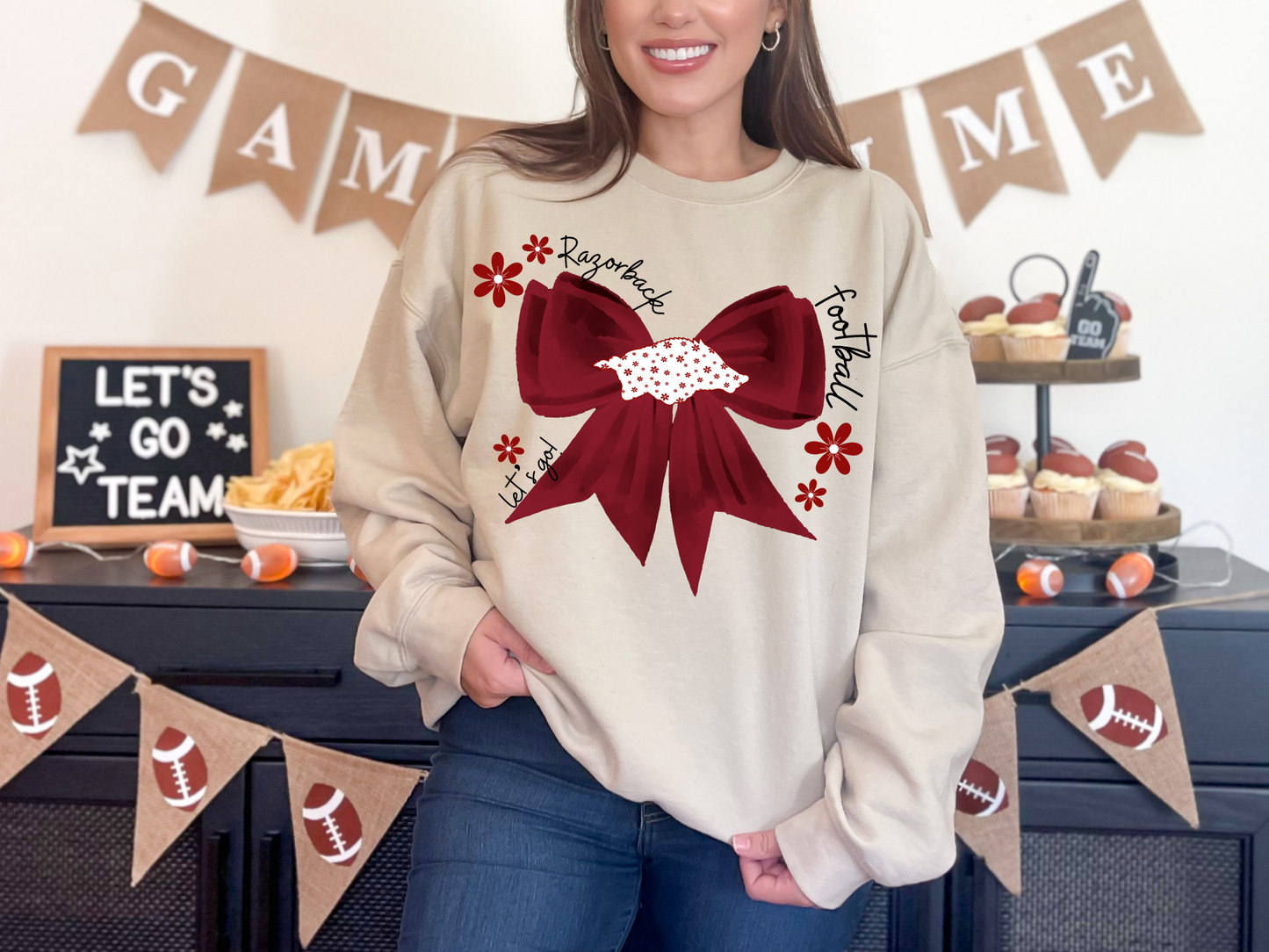Arkansas Floral Bow