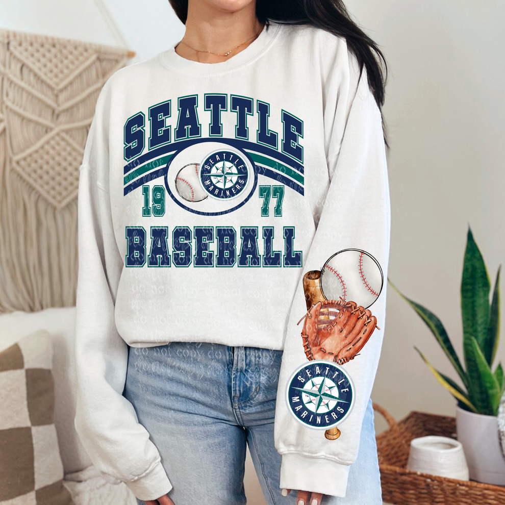 Seattle Baseball - ARM – Earthline Customs