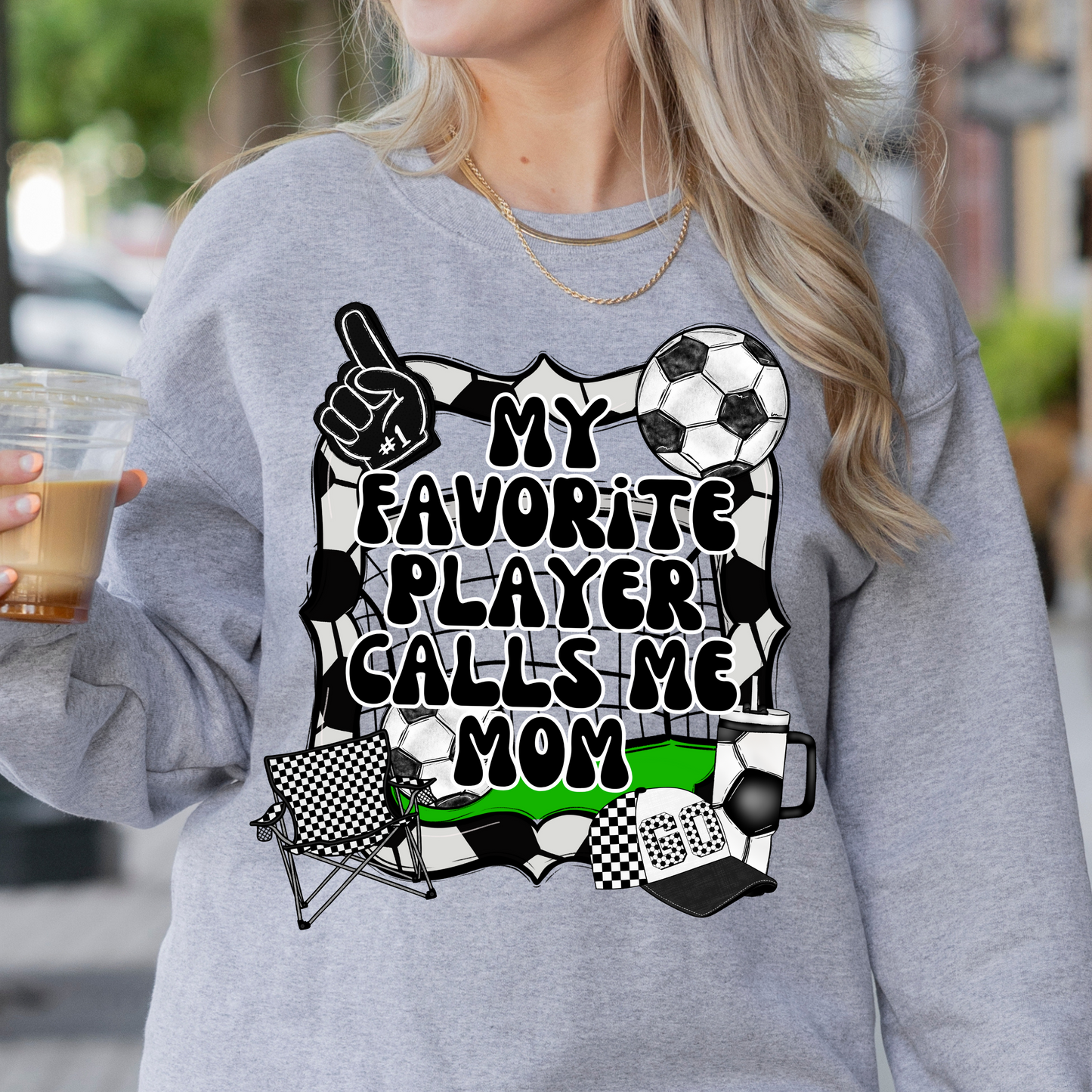 My favorite player calls me mom (Soccer)