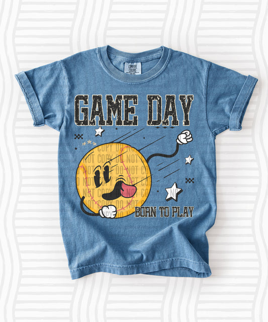 SOFTBALL GAME DAY BORN TO PLAY