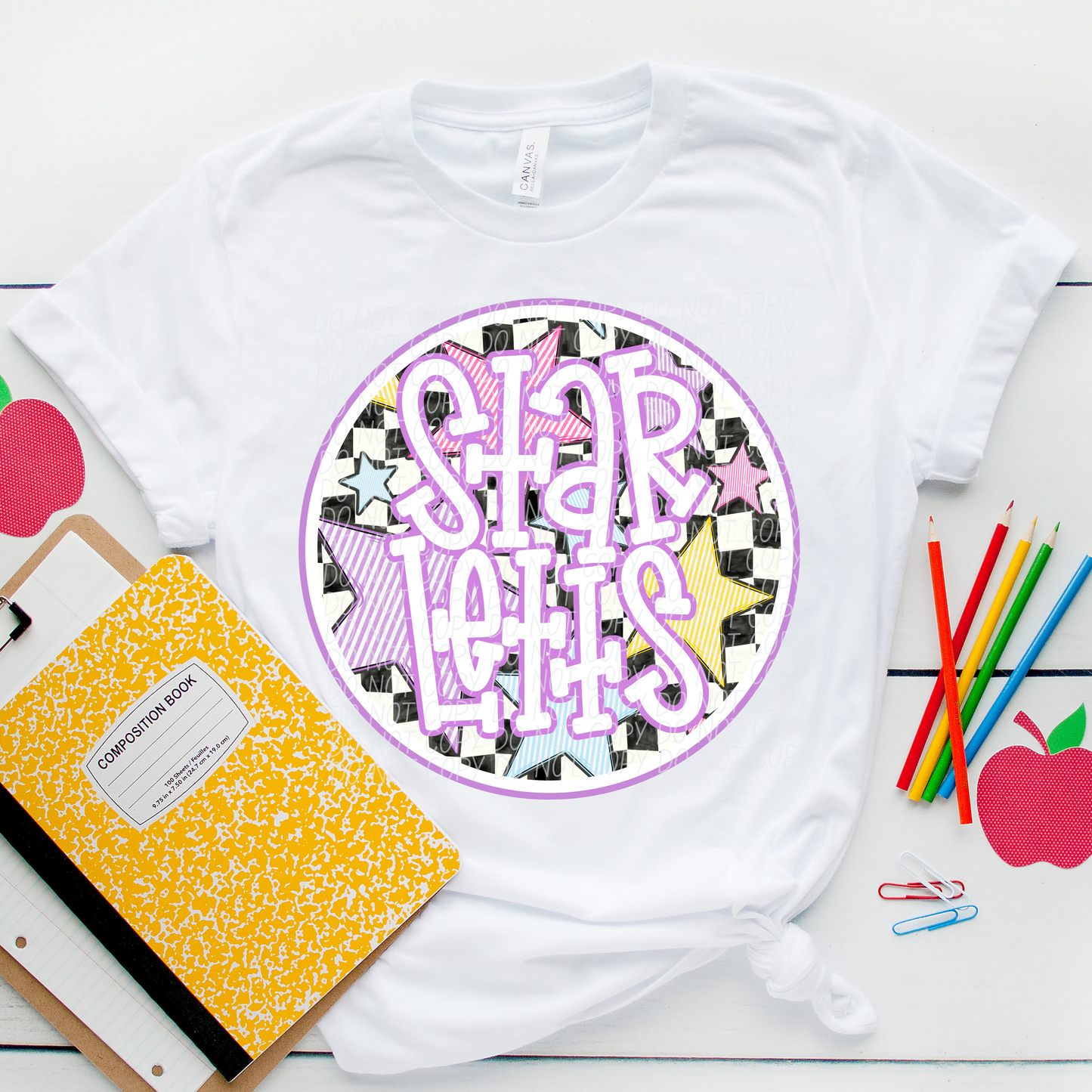 Starletts (purple stars mascots)