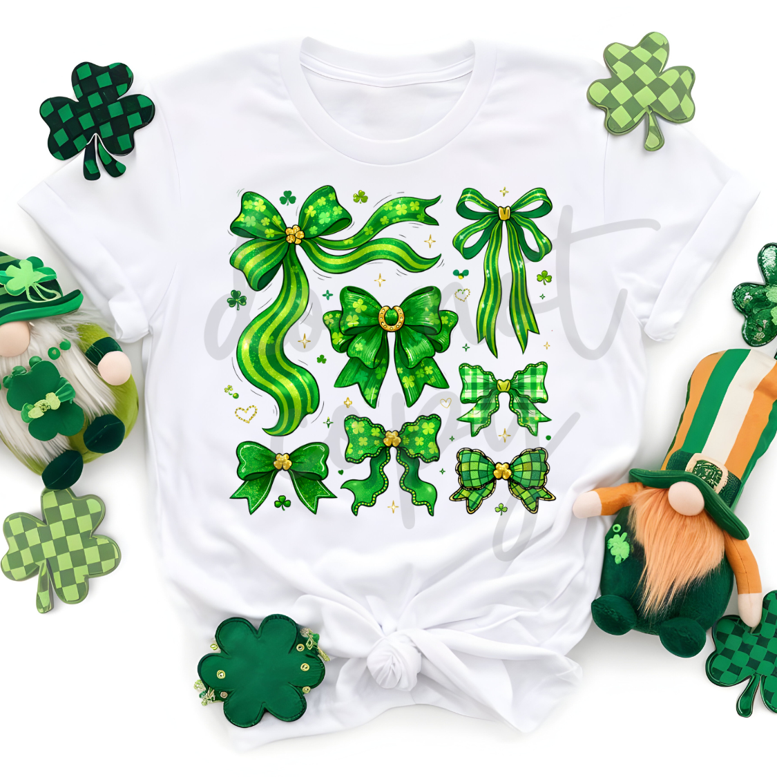ST. PATRICK'S DAY STACKED BOWS