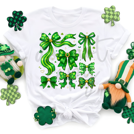 ST. PATRICK'S DAY STACKED BOWS