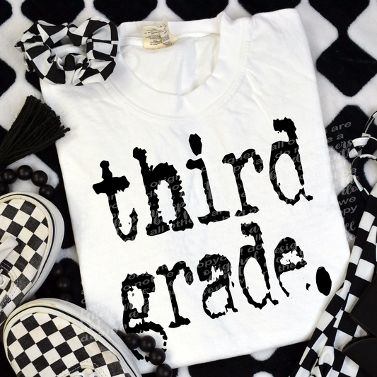 Third Grade.