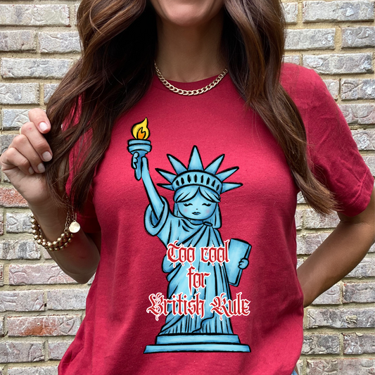 too cool for British rule red
