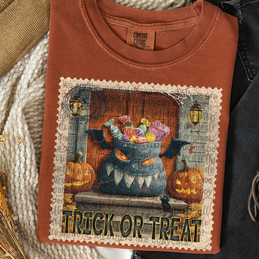Trick or Treat Stamp
