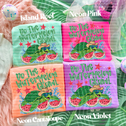 DO THE WATERMELON CRAWL TURTLE