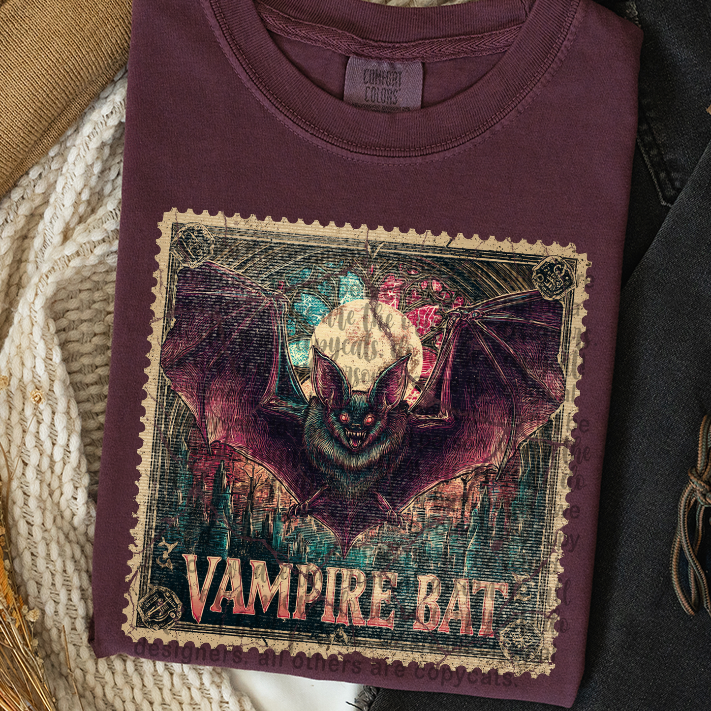 Vampire Bat Stamp