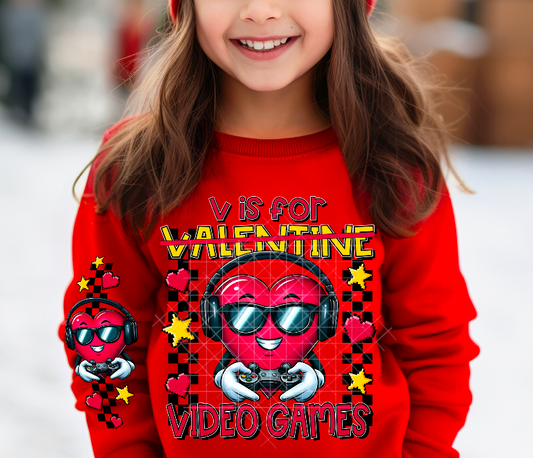 V Is for Video Games-SLEEVE