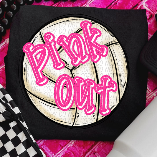 Pink Out Volleyball