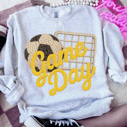 Yarn - Game Day Yellow Soccer