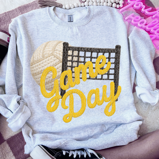 Yarn - Game Day Yellow Volleyball