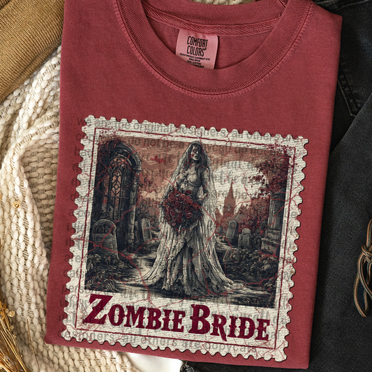 Zombie Bride Stamp
