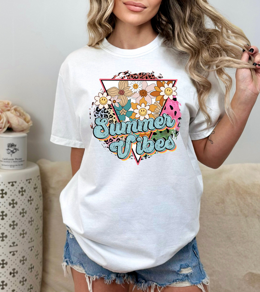 Summer Vibes Leopard Watermelon Floral