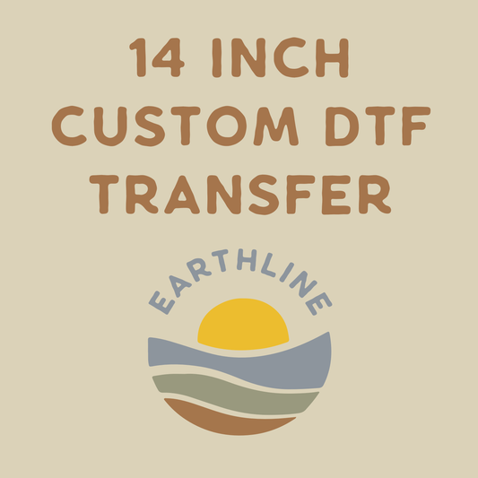 14 inch Custom DTF Transfer