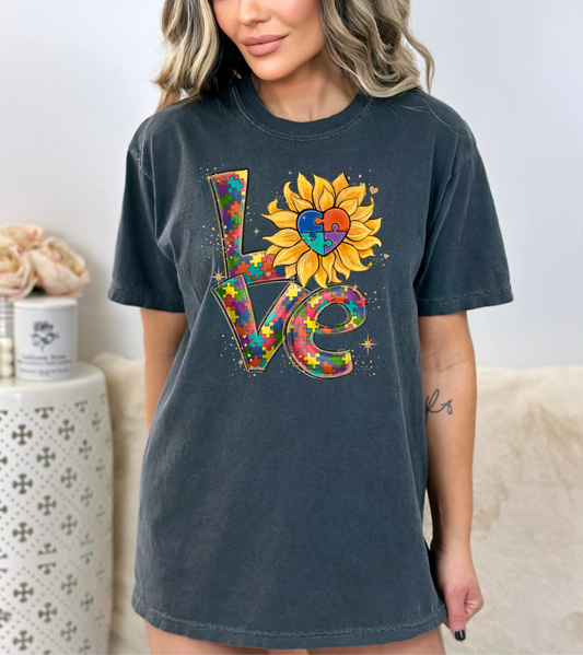 LOVE Autism - DTF Transfer