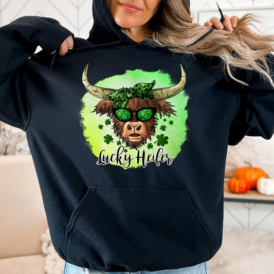 Lucky Heifer Splatter - DTF Transfer