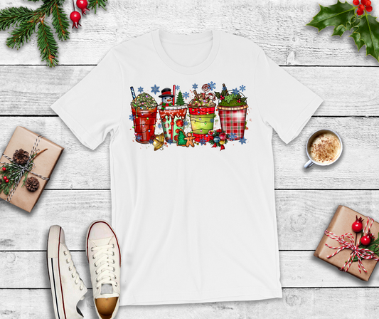 Christmas Coffee DTF Transfer
