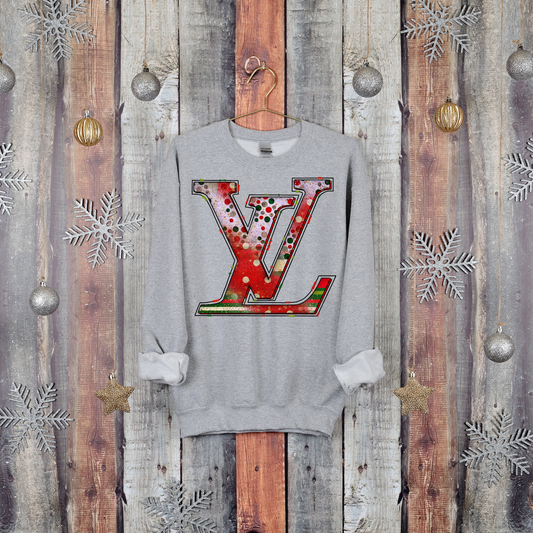 LV Christmas DTF Transfer