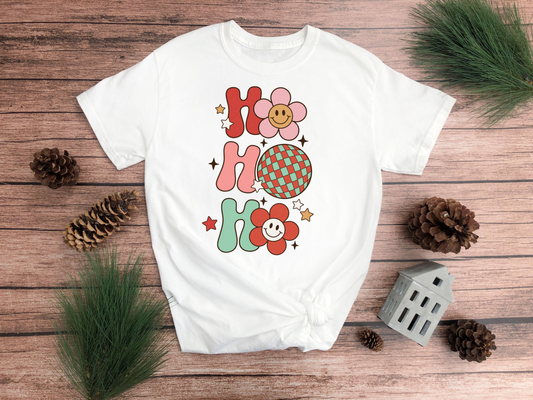 Retro HO HO HO DTF Transfer