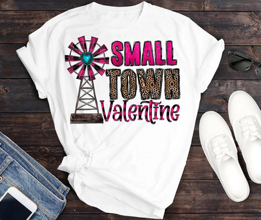 Small Town Valentine -  DTF Transfer