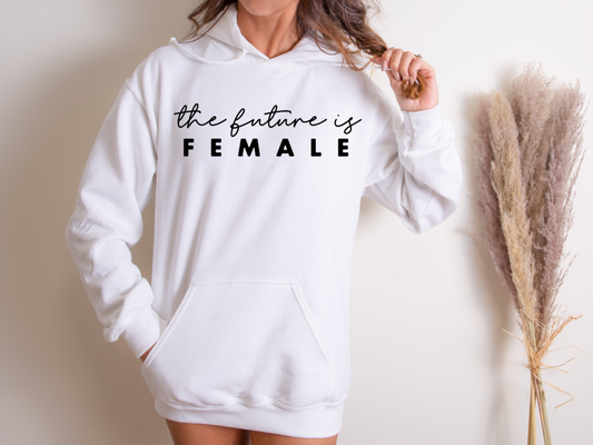 The Future is FEMALE Black DTF Transfer