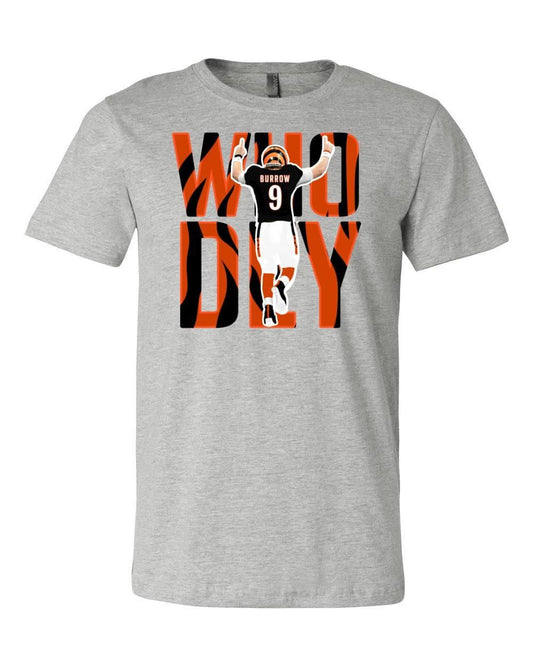 Who Dey Burrow DTF Transfer