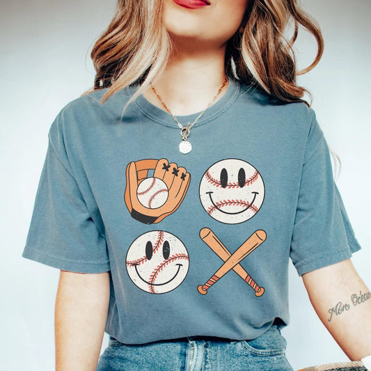 Baseball Seamless Pattern DTF Transfer