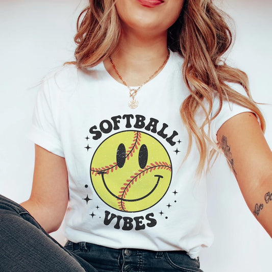 Softball Vibes DTF Transfer