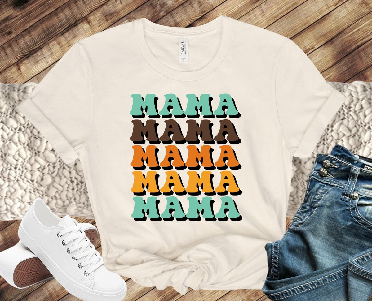 Stacked Western Colored MAMA