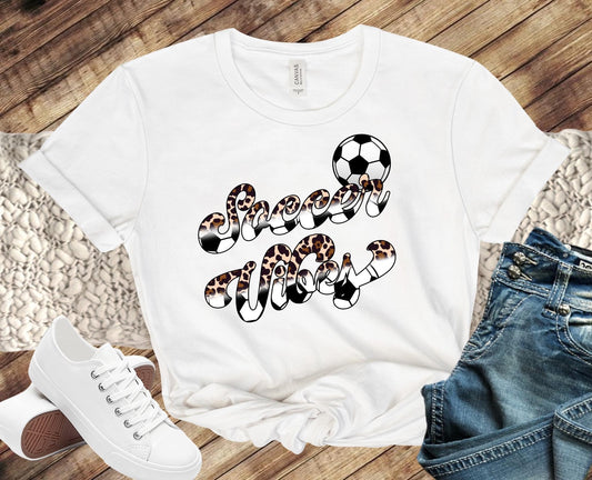 Leopard Soccer Ball Vibes