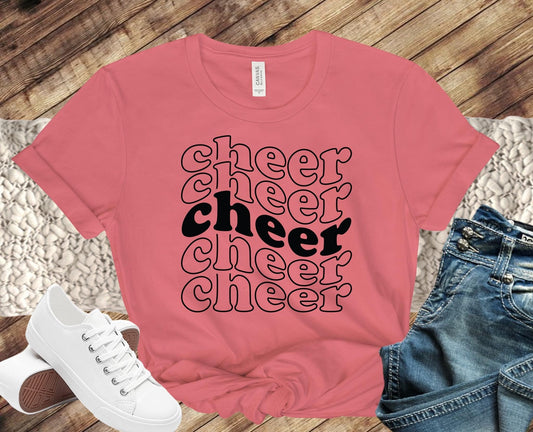Wavy Stacked Cheer