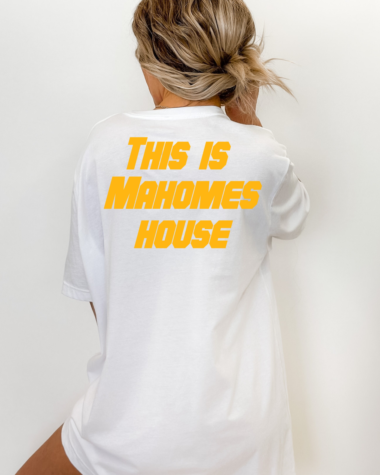 Yellow This Is Mahomes House -  DTF Transfer