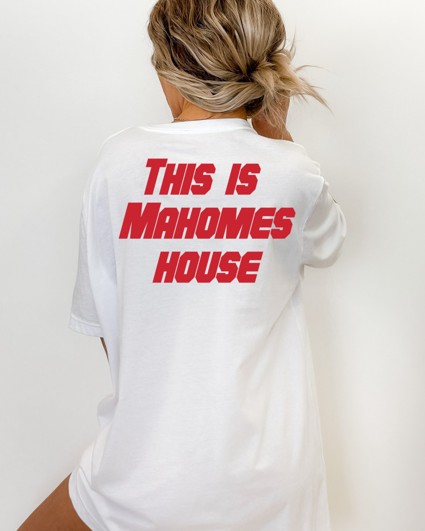 Red This Is Mahomes House -  DTF Transfer