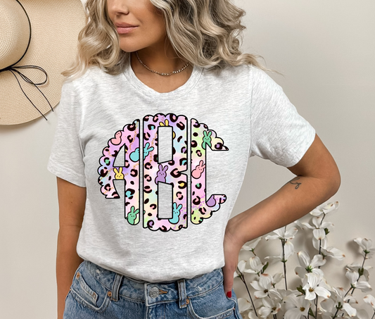 Easter Bunny Monogram - DTF Transfer