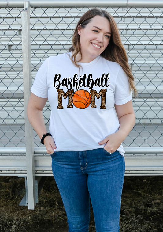 Basketball Mom Leopard - DTF Transfer